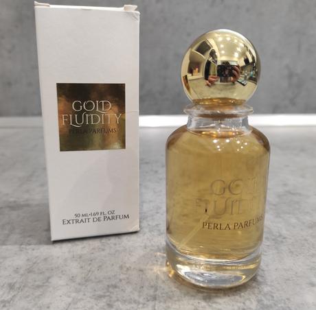 Parfum gold fluidity perla parfums, 