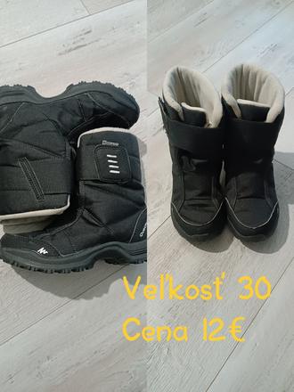 Detské topánky, decathlon,30