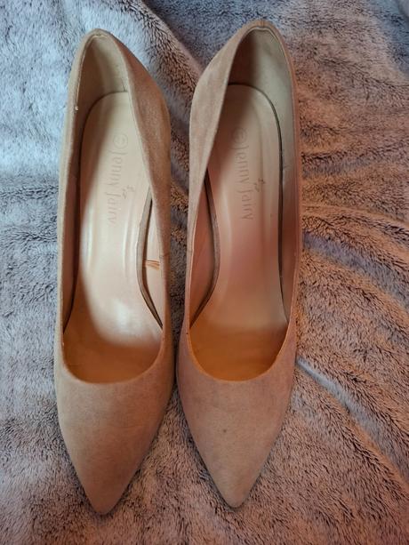 Dámske béžové lodičky, 41