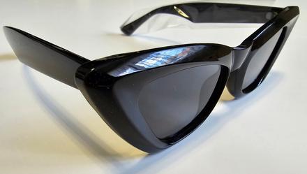 Damske cierne okuliare, 