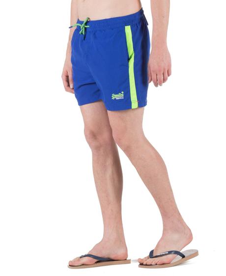 Neónovo-zeleno-modré plavky superdry (s), superdry,s