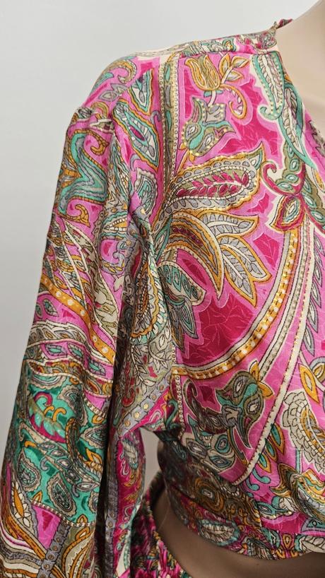 Orientálna súprava sukňa + zaväzovací top, m