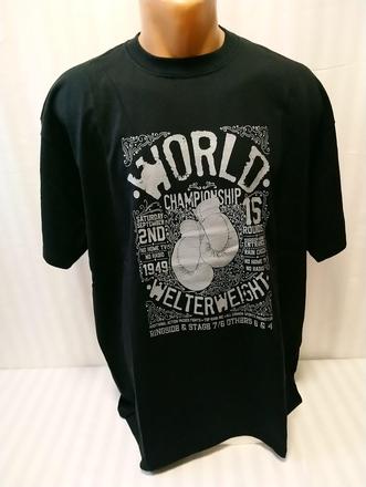 Pánske čierne tričko world, fruit, xl, xl