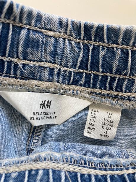 Riflove kraťasy h&m, vel. 152, h&m,152