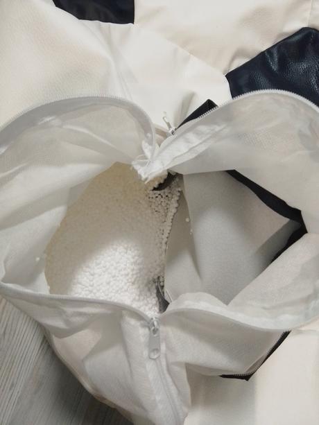 Kreslo vrece futbalová lopta, 