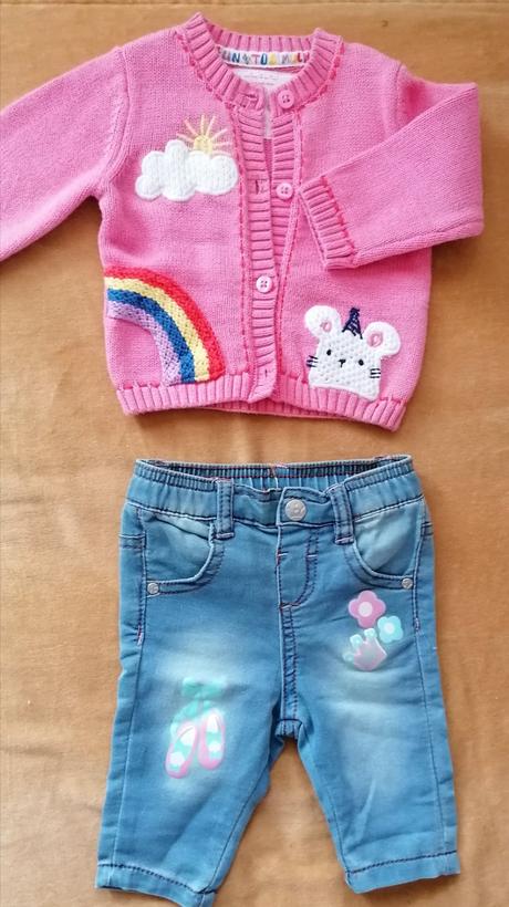 Zimný balík pre dievčatko 0 do 6 mesiacov, 50–62