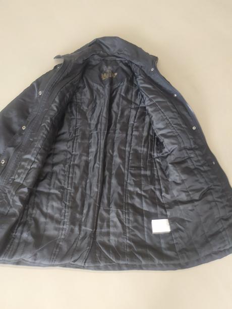 C296 bunda cierna predlzena s, s