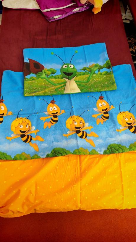 Obliečky včielka maja, šírka (cm): 80,dĺžka (cm): 120