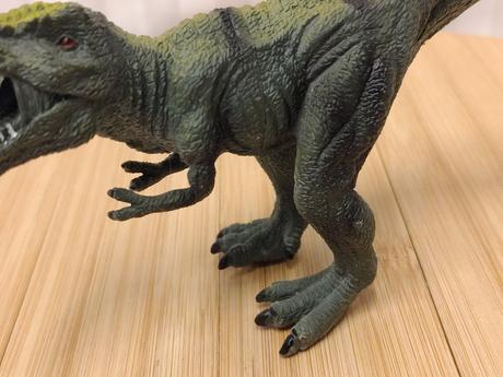 Zberat figúrka dinosaura t-rex pruhované maskovani,