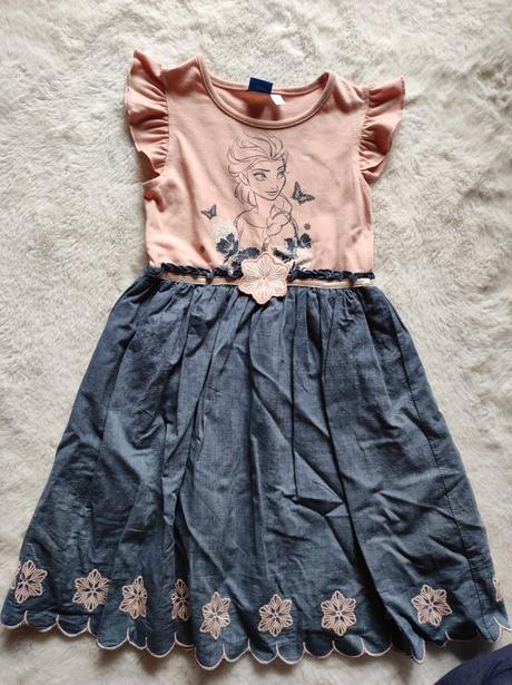 Šaty 7-8r., disney,128