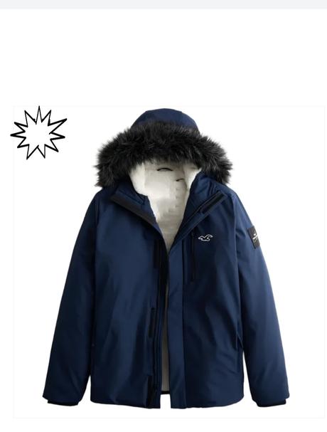 Pánska bunda, hollister,m