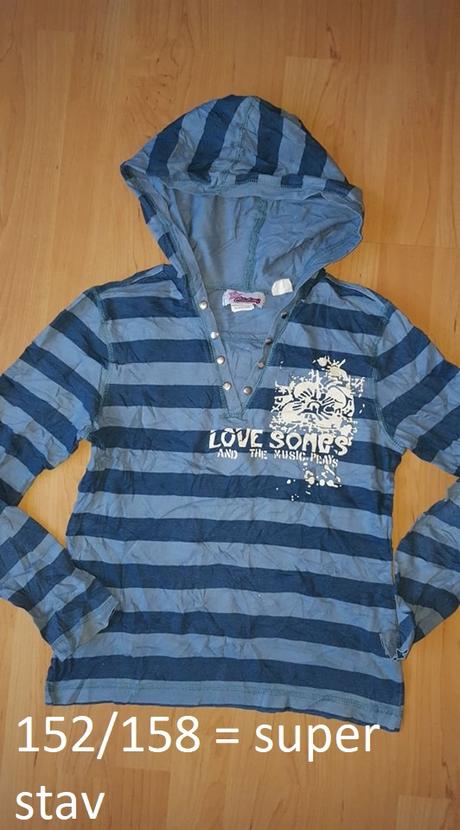 Tričko s dlhým rukávom, 152