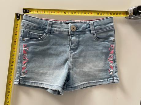 Rifľové šortky, zn. okaidi, v. 110, obaibi,110