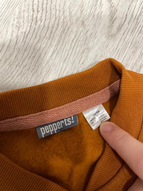 Horčicová mikina, pepperts,164