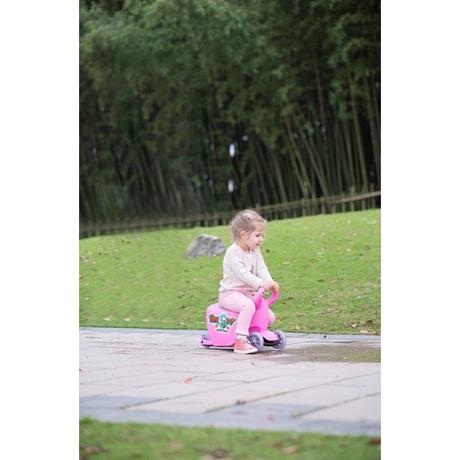 Detské odrážadlo s vodiacou tyčou snoop 3v1 blue,