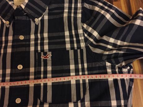 Hollister košeľa č.l, abercrombie&fitch,l