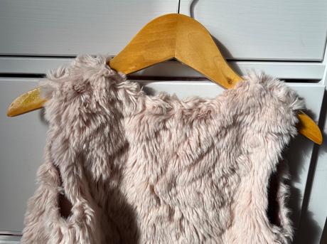 Bledoružová vesta, h&m, 98, h&m,98