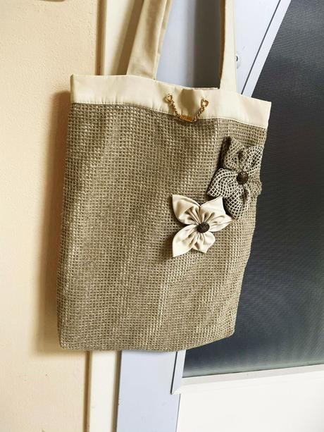 Naturálny jutový vak, 