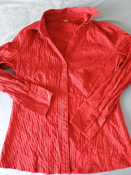 Červená pásikavé bluzka, s.oliver,42