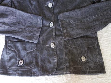 Dámske riflové sako mon cheri, veľ. l/xl, l