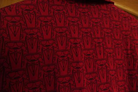 Karl lagerfeld icon cervene krasne saty vel.l, l