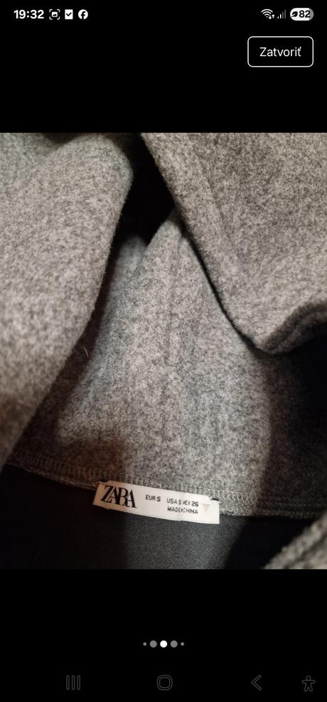 Zara prechodná bunda, zara,s
