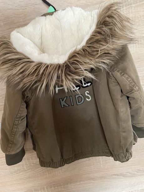 Zimny kabát h&m 98, h&m,98