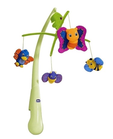 Kolotoč nad postieľku zn. chicco, 