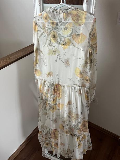 Letné romantické boho šaty h&m, h&m,xs