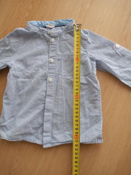 Pásikavá košeľa h&m, h&m,74