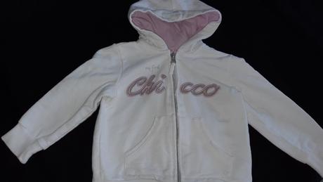Biela mikinka chicco, chicco,80
