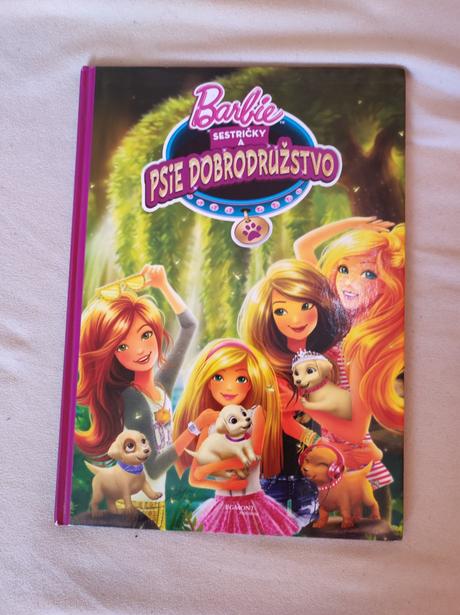 Kniha barbie - psie dobrodružstvo, 