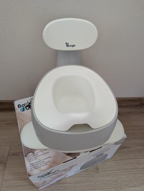 Bo jungle nočník b-whale potty grey,