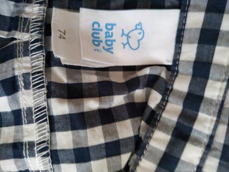 Košeľa, baby club,74