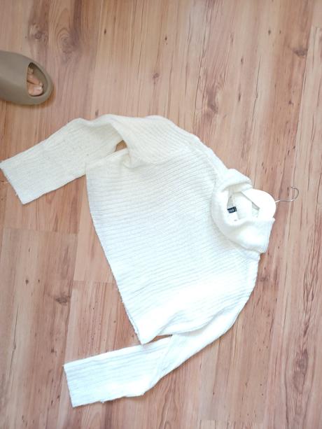 Crop rolák pulover s/l, h&m,m