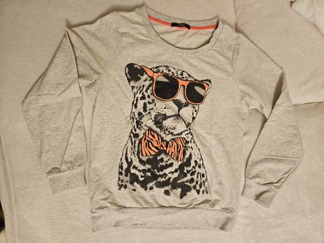 Mikina s leopardom george m, george,m