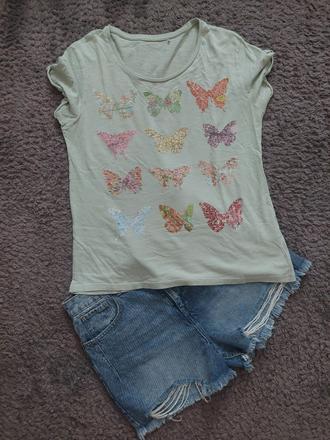Tricko motýle next uk14 s poštou, next,42