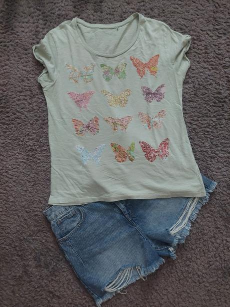 Tricko motýle next uk14 s poštou, next,42
