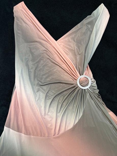 Letné šaty na ramienka, xl