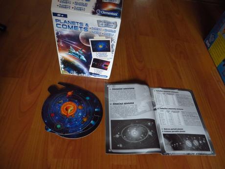 2x náučná hra - planéty a kométy, vulkány - 8+,