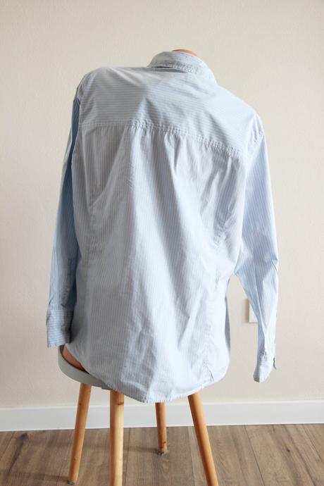 Bledo modrá bavlnená košeľa, xxxl, xxxl