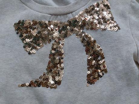 Pulover s flitrami, tesco,140