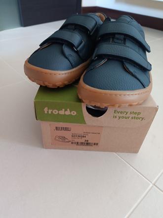 Froddo barefoot dark blue, veľ. 36, vd 23,6x8,7cm, froddo,36