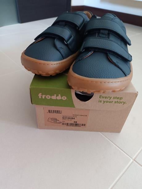 Froddo barefoot dark blue, veľ. 36, vd 23,6x8,7cm, froddo,36