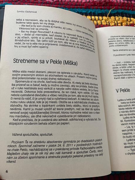 Román v pekle sa neplače lenka gahérová,