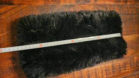 Kožušinovy plyšovy tunel na krk, šál, 