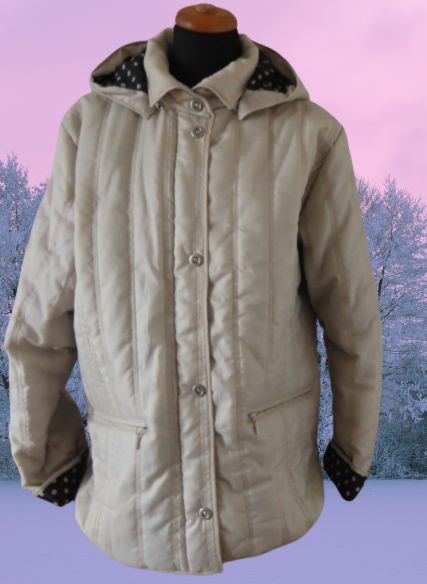 Dámska bunda safran, veľ. l, l