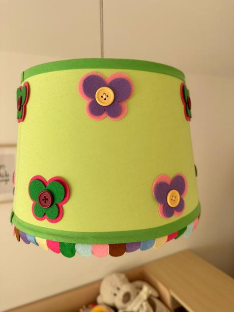 Tienidla na lampu do detskej izby, 