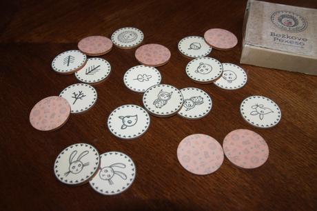 Ježkovo pexeso - drevené, 