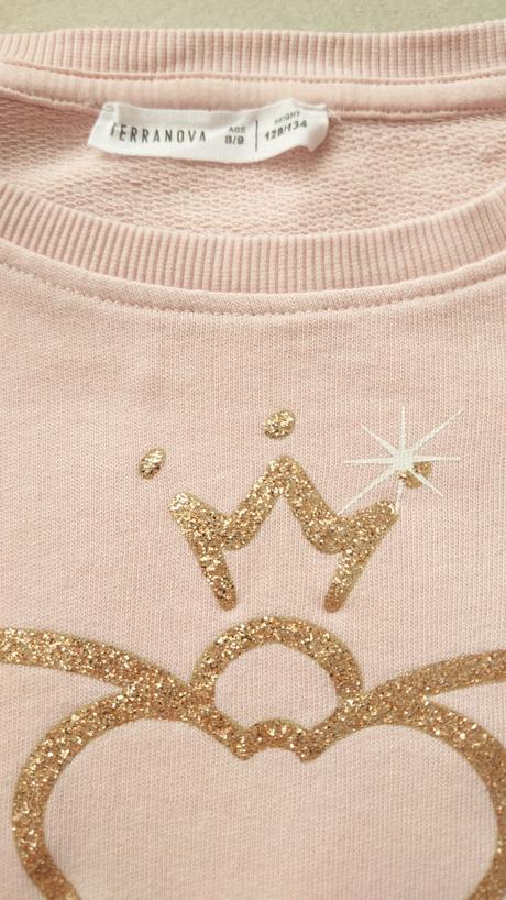 Terranova krásne bavlnené mikinové šaty, terranova,134